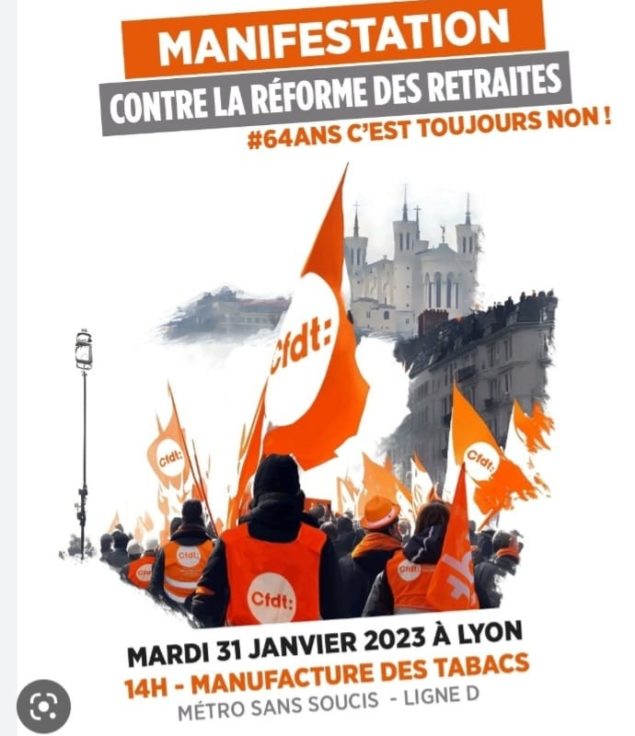 Affiche 31 janvier lyon