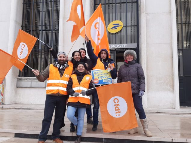 Manif postiers 19 Bellecour